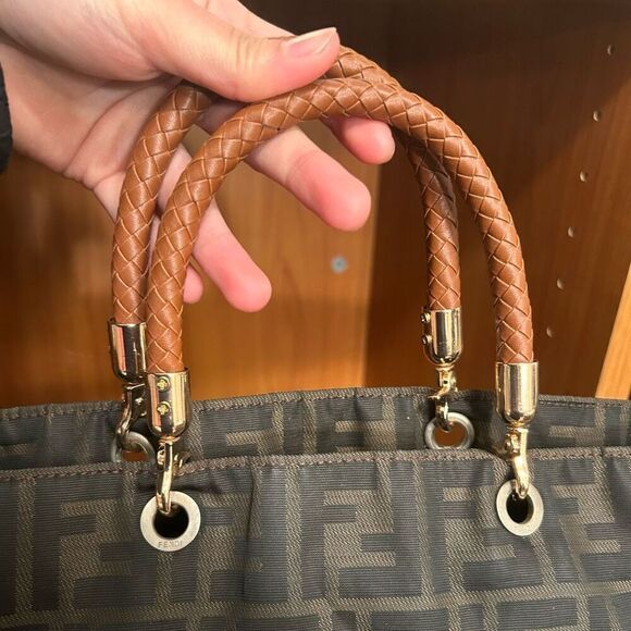 NWT 2Pcs PU Leather Shoulder Strap,Braided Leather Replacement Purse Straps Brow - Picture 8 of 9